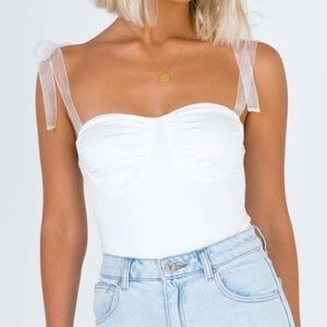 PRINCESS POLLY TIE SLEEVE BODYSUIT